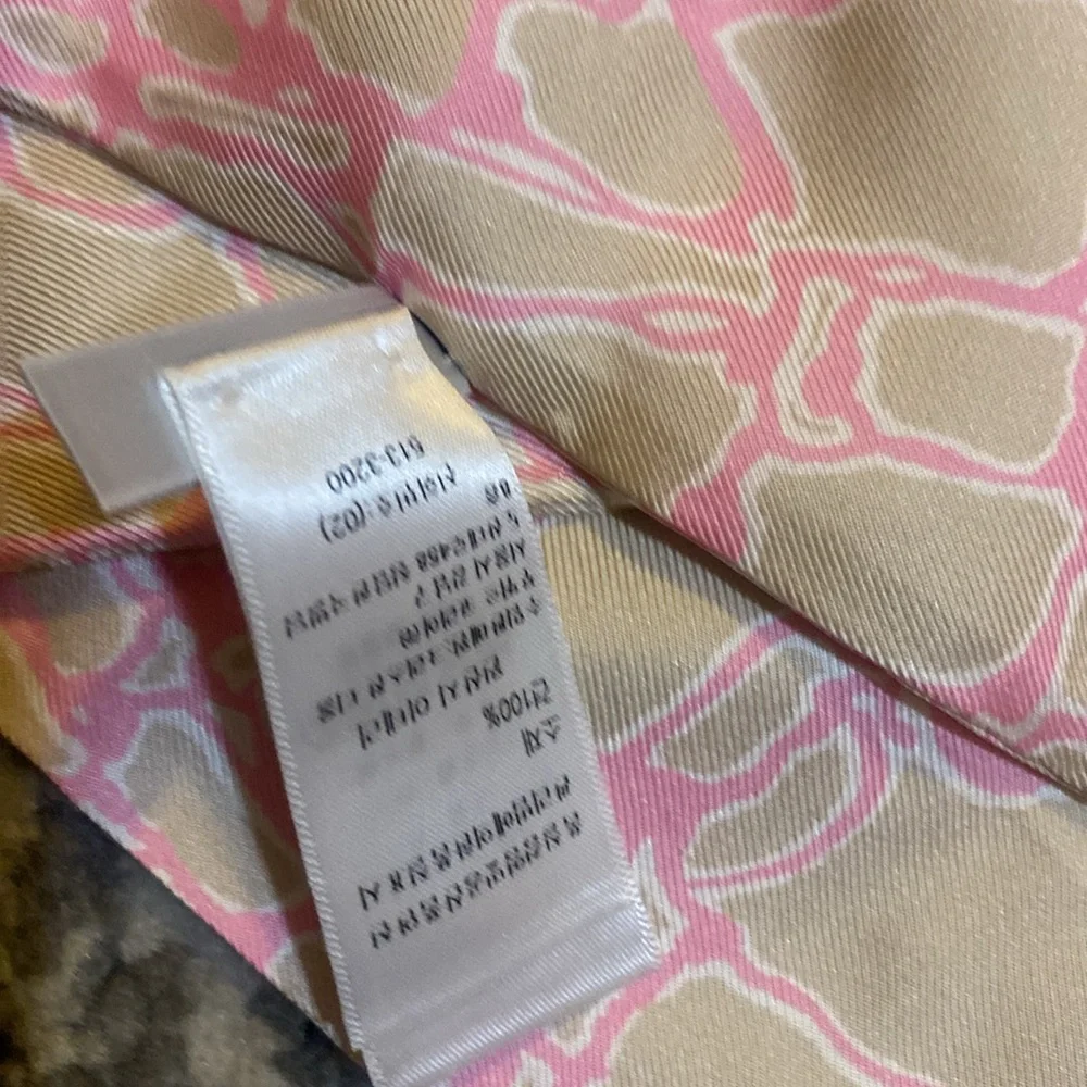 Christian Dior Crocodile Mitzah Scarf
